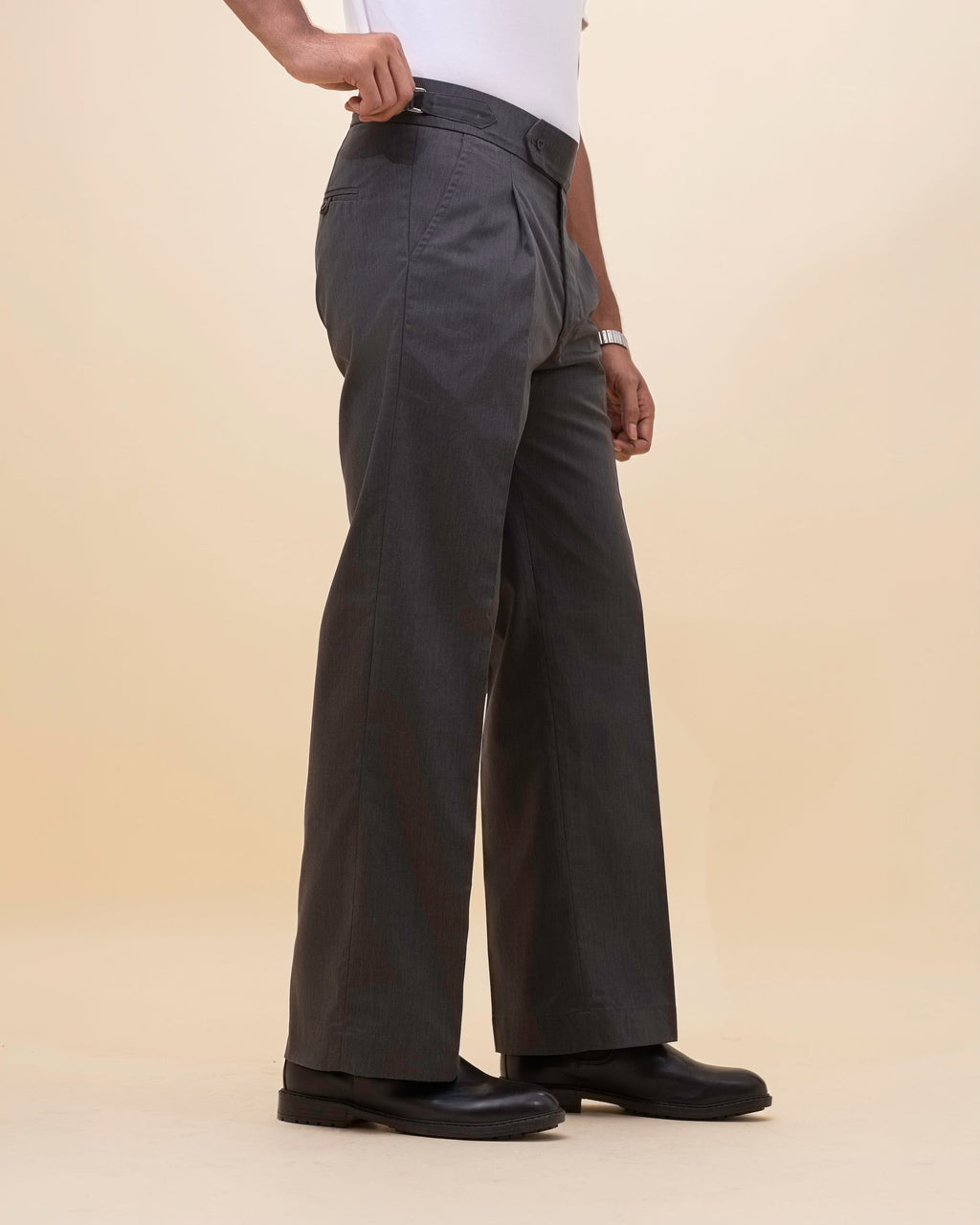 Formal Gurkha Pant - Grey