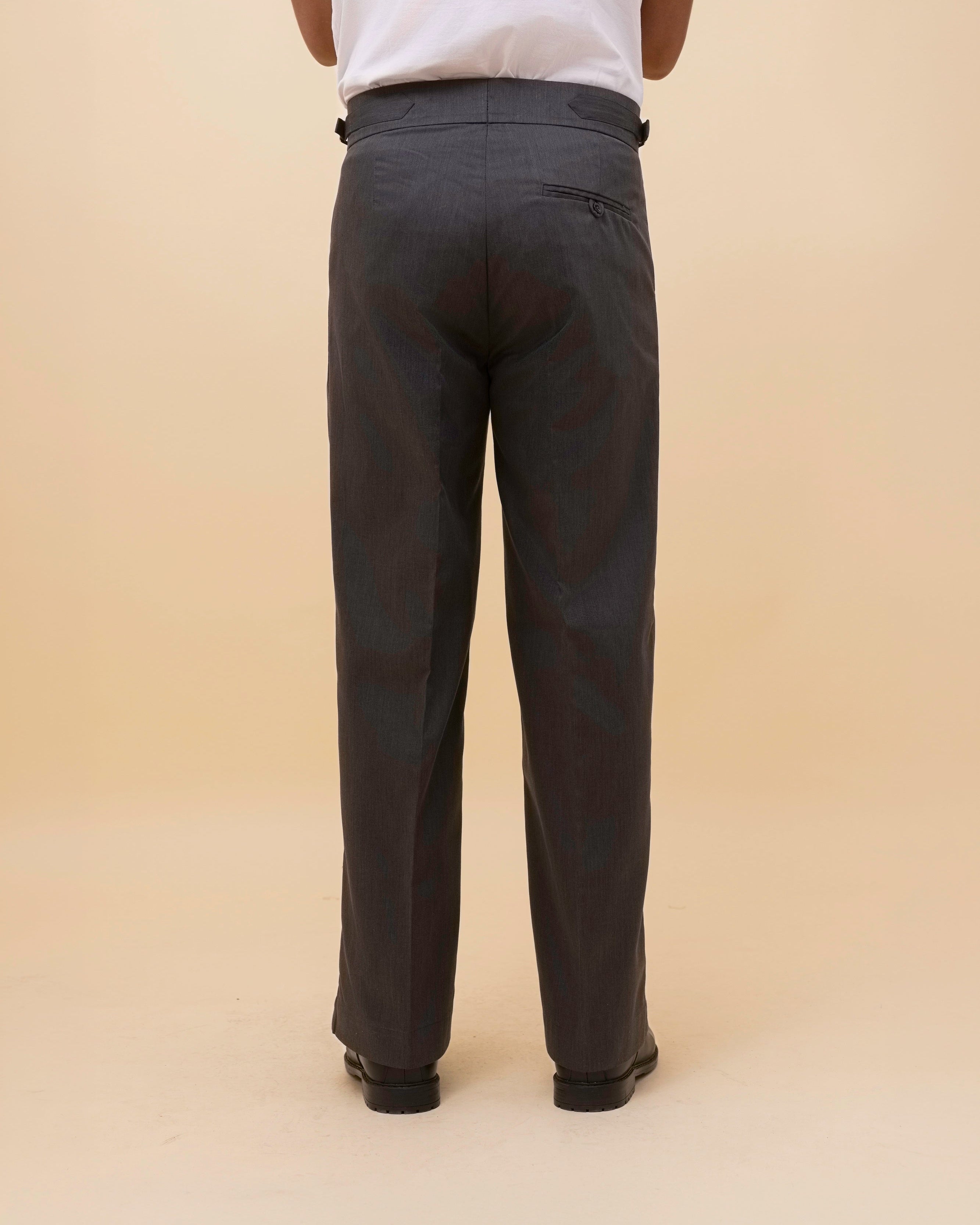 Formal Gurkha Pant - Grey