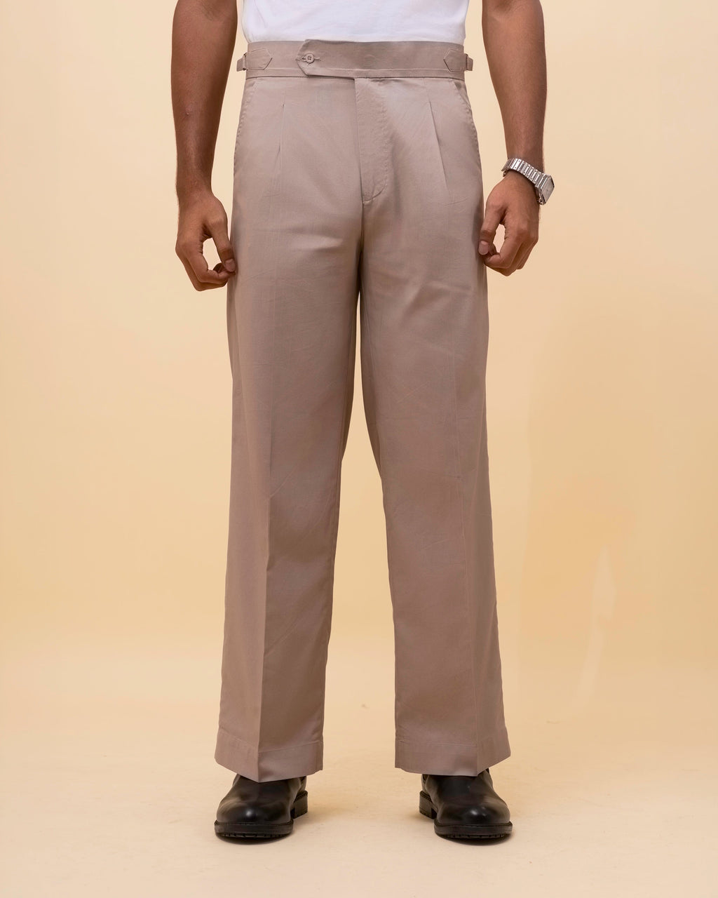 Formal Gurkha Pant- Beige