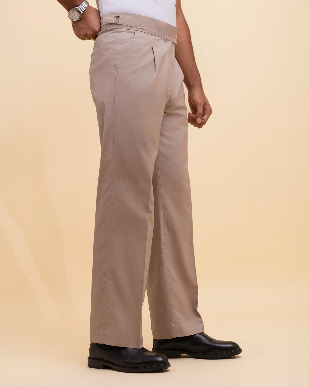 Formal Gurkha Pant- Beige