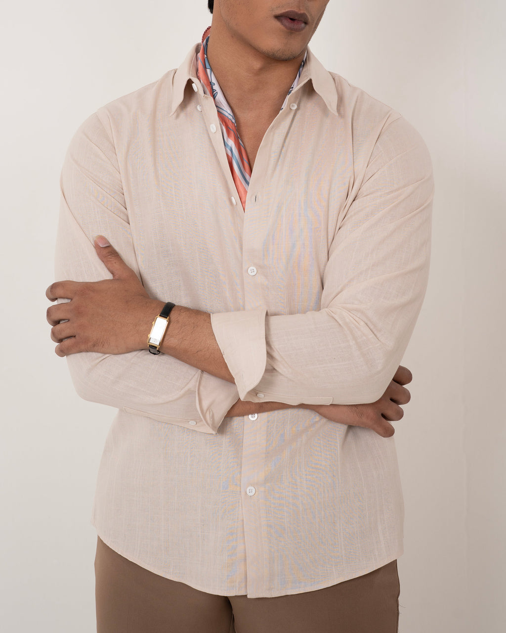 Portofino Linen Shirt - Ivory