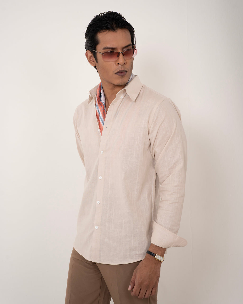 Portofino Linen Shirt - Ivory