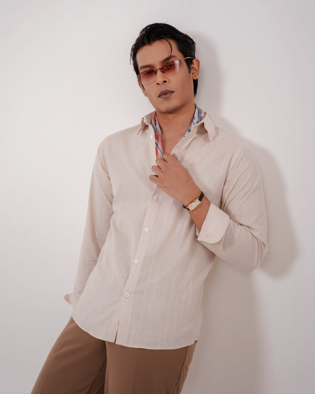 Portofino Linen Shirt - Ivory