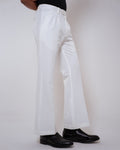White Bootcut Pant