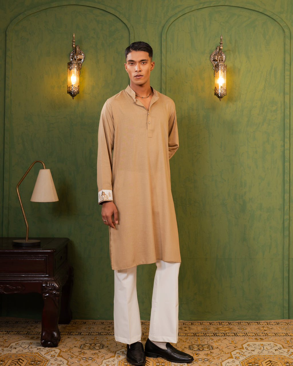 Azaan - Embroidered Panjabi