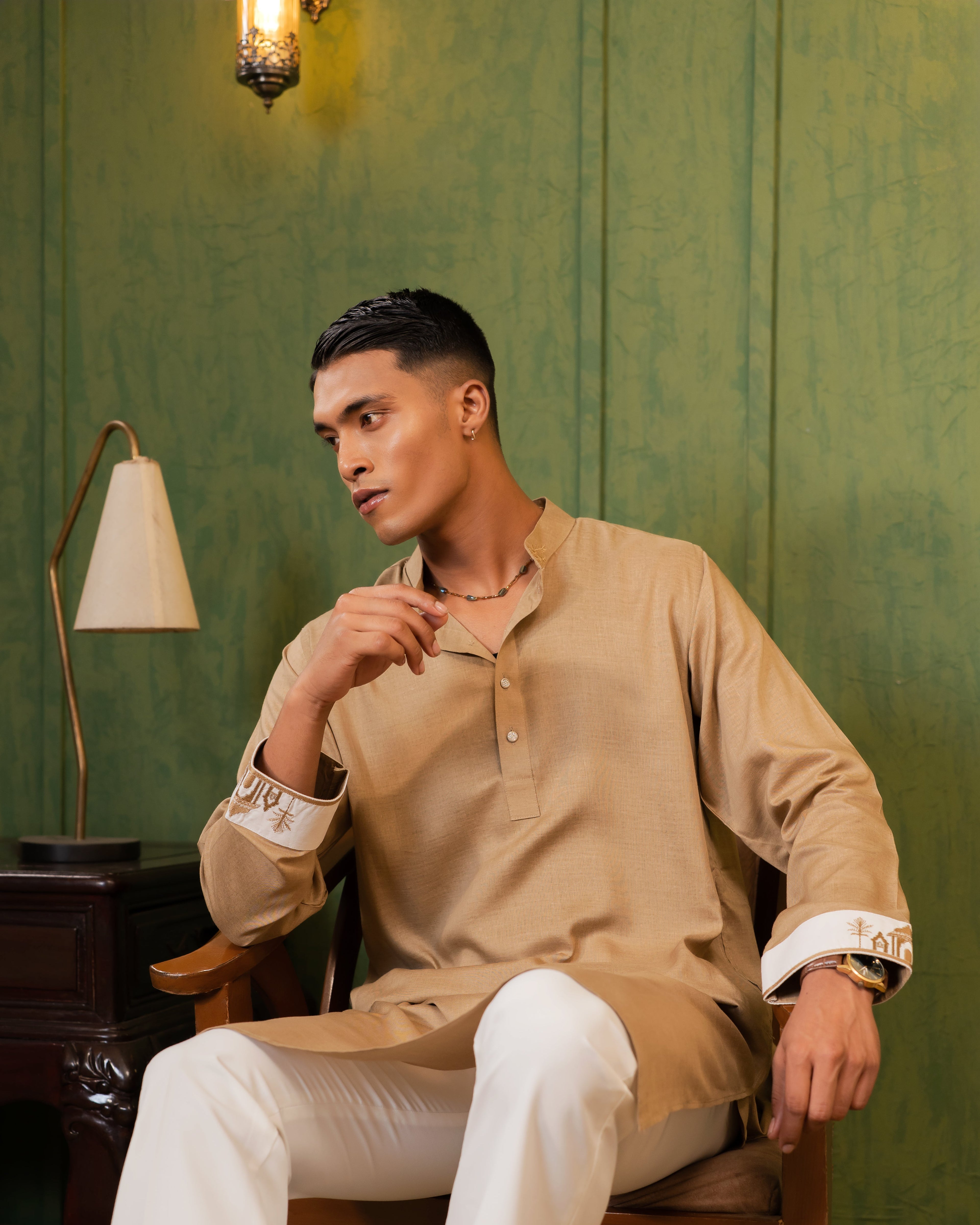 Azaan - Embroidered Panjabi