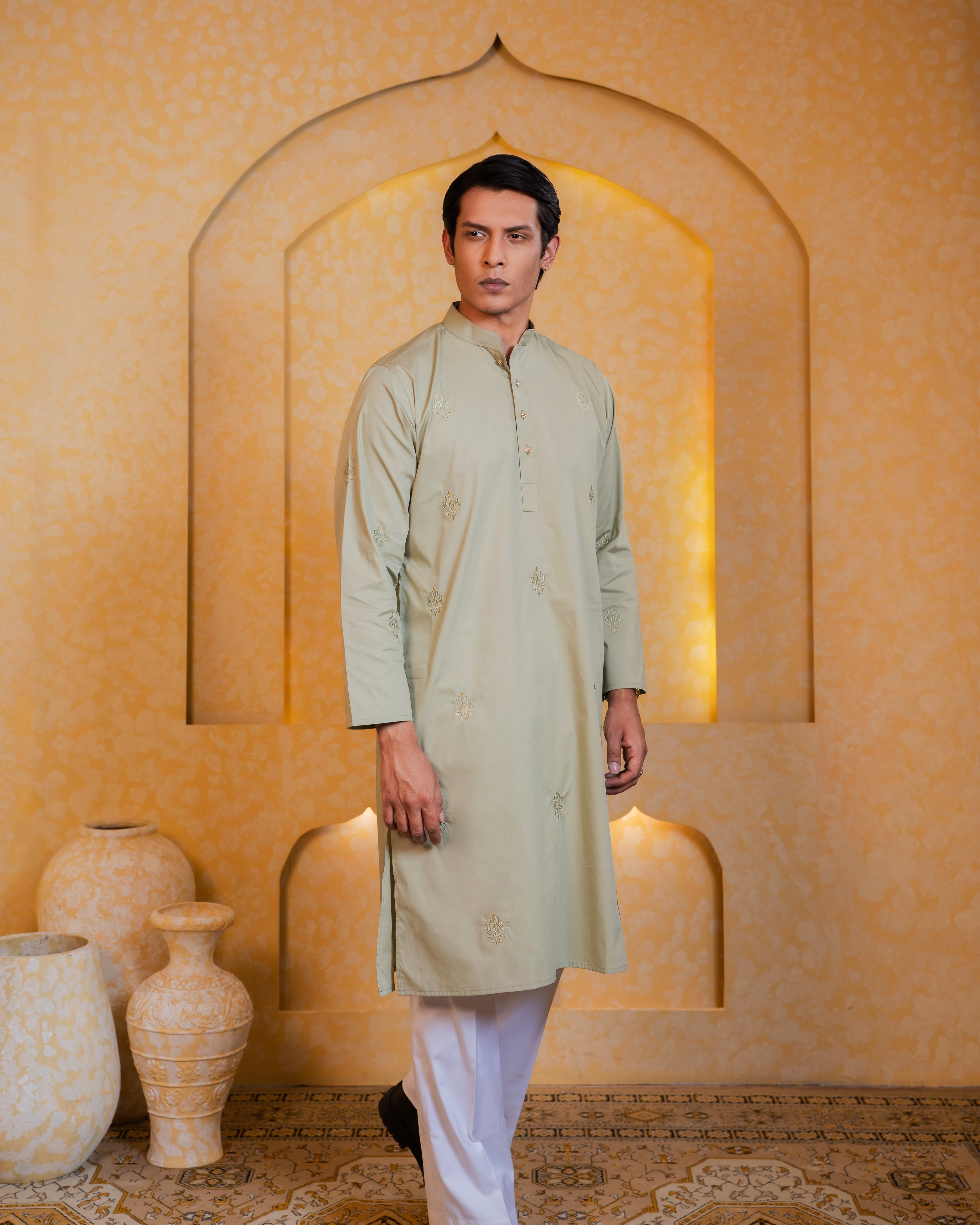 Faariz Embroidered Panjabi