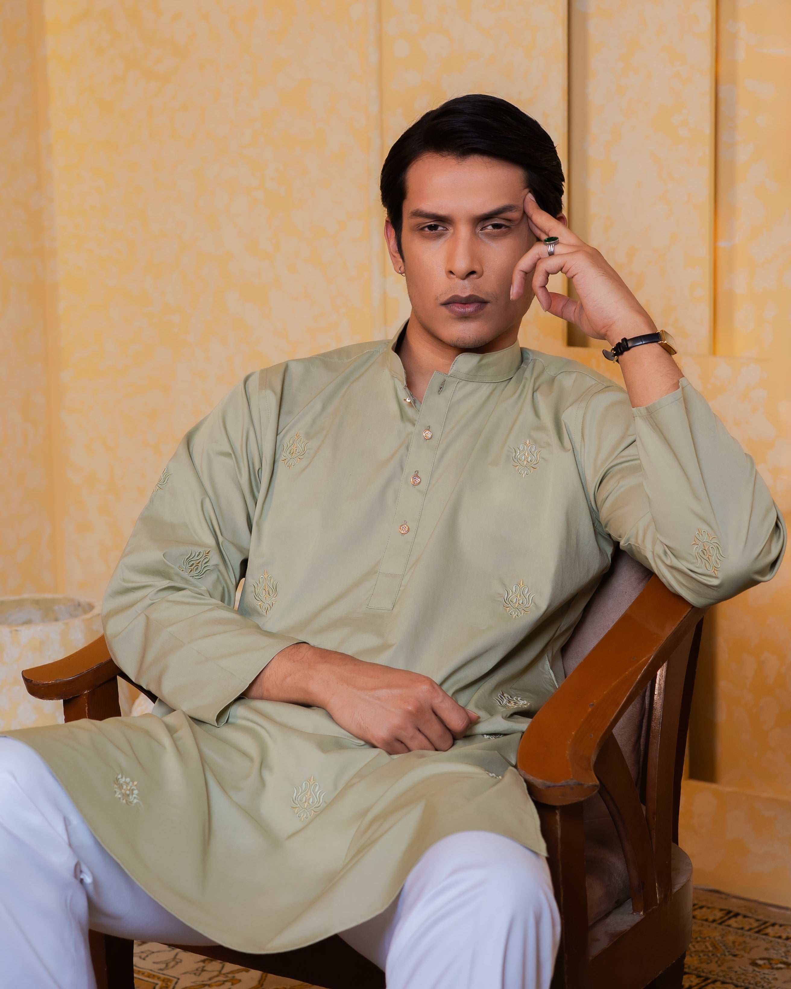 Faariz Embroidered Panjabi