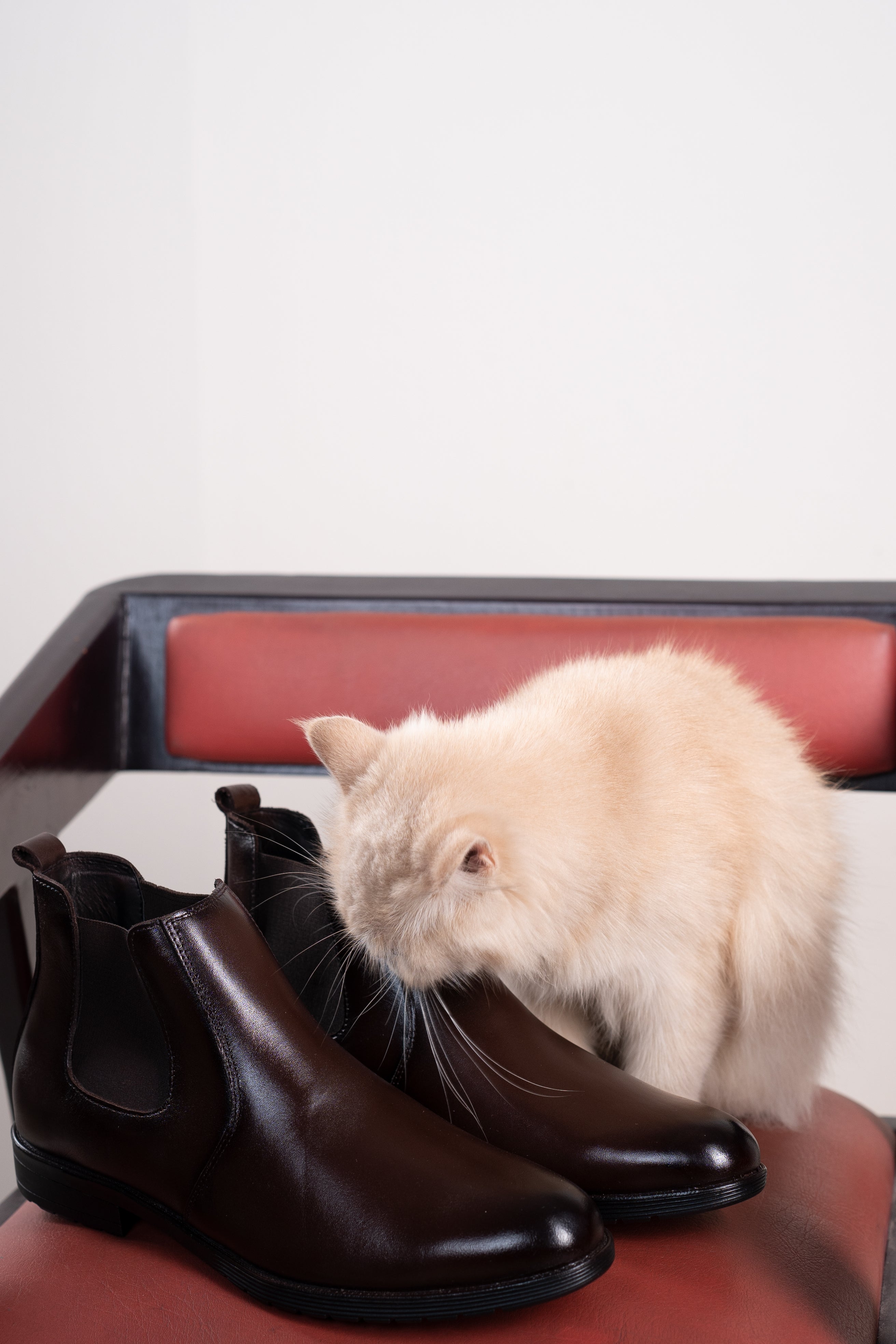 Handcrafted Chelsea Boots - Chocolate Brown