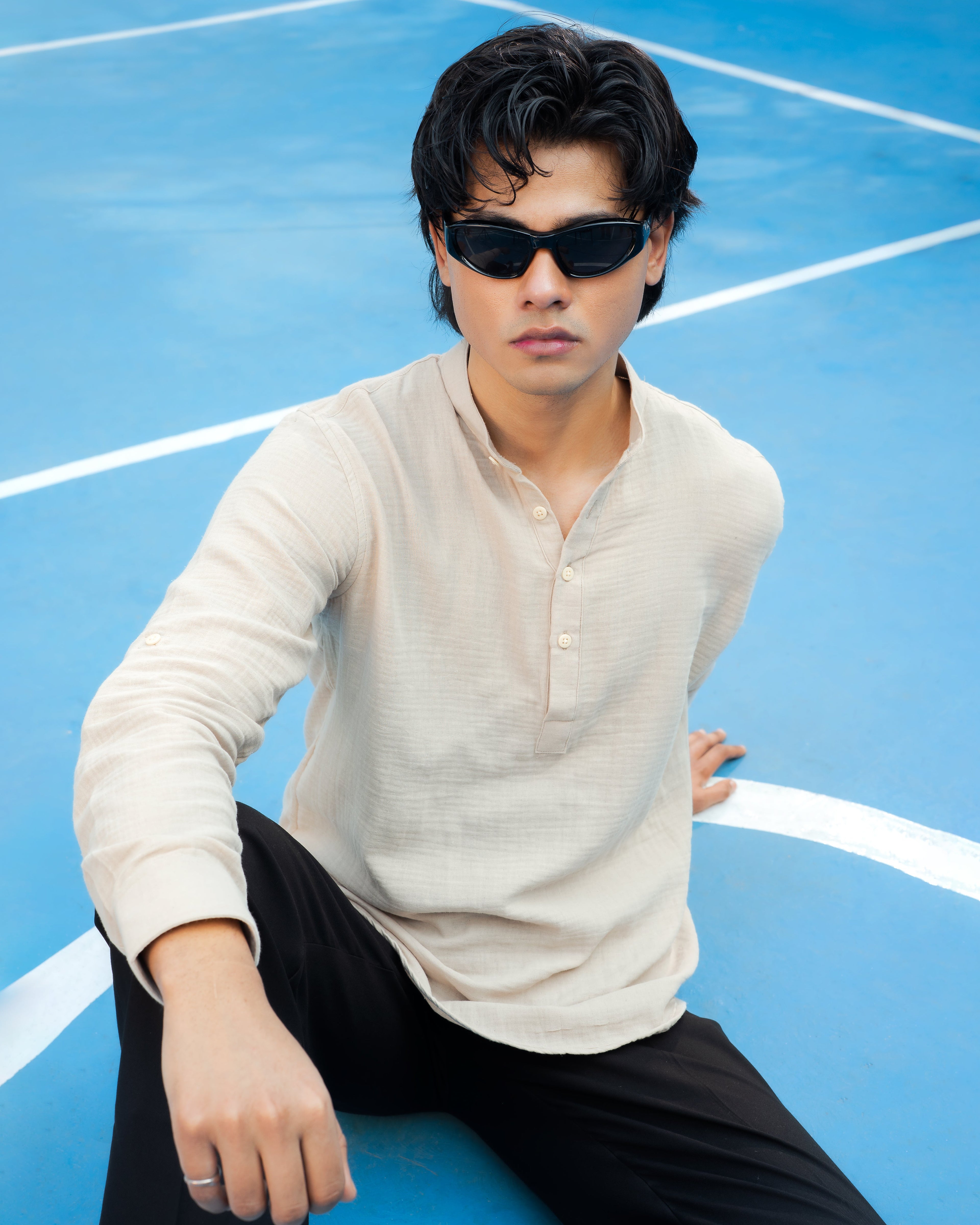 Summer Henley - Off-White