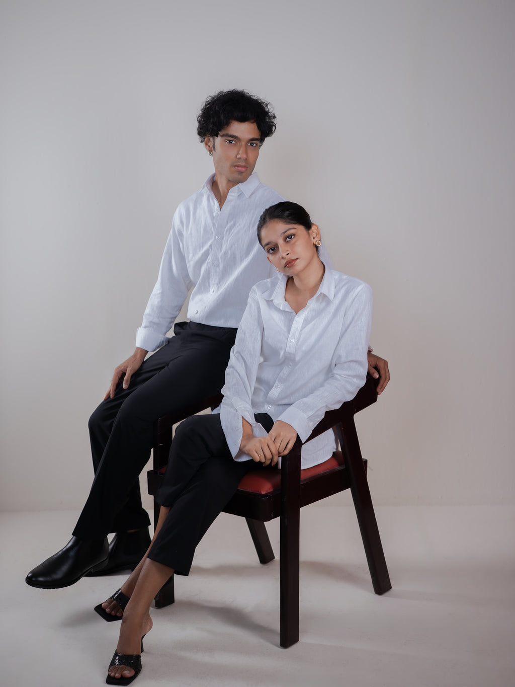 Linen Shirts For Women - White