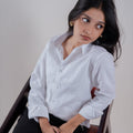 Linen Shirts For Women - White
