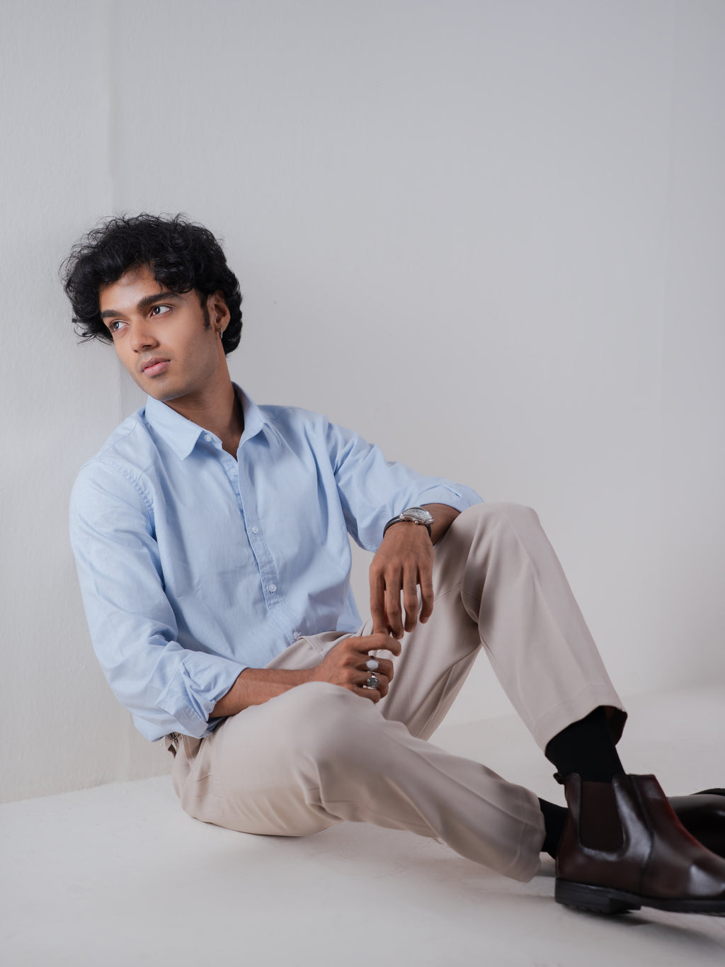 Everyday Formal Gurkha Pants - Beige