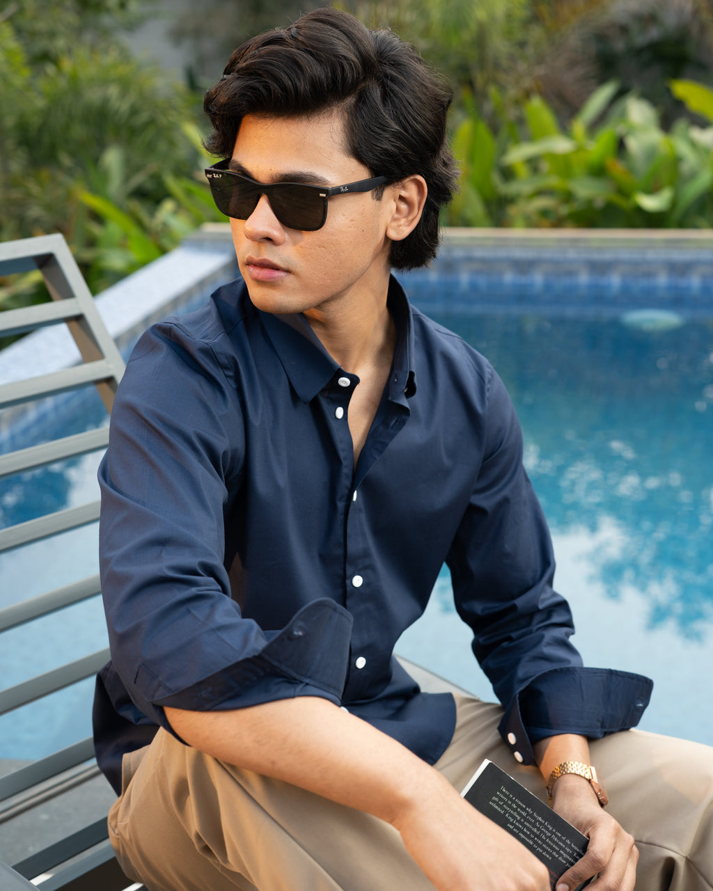 Essential Shirt - Midnight Blue