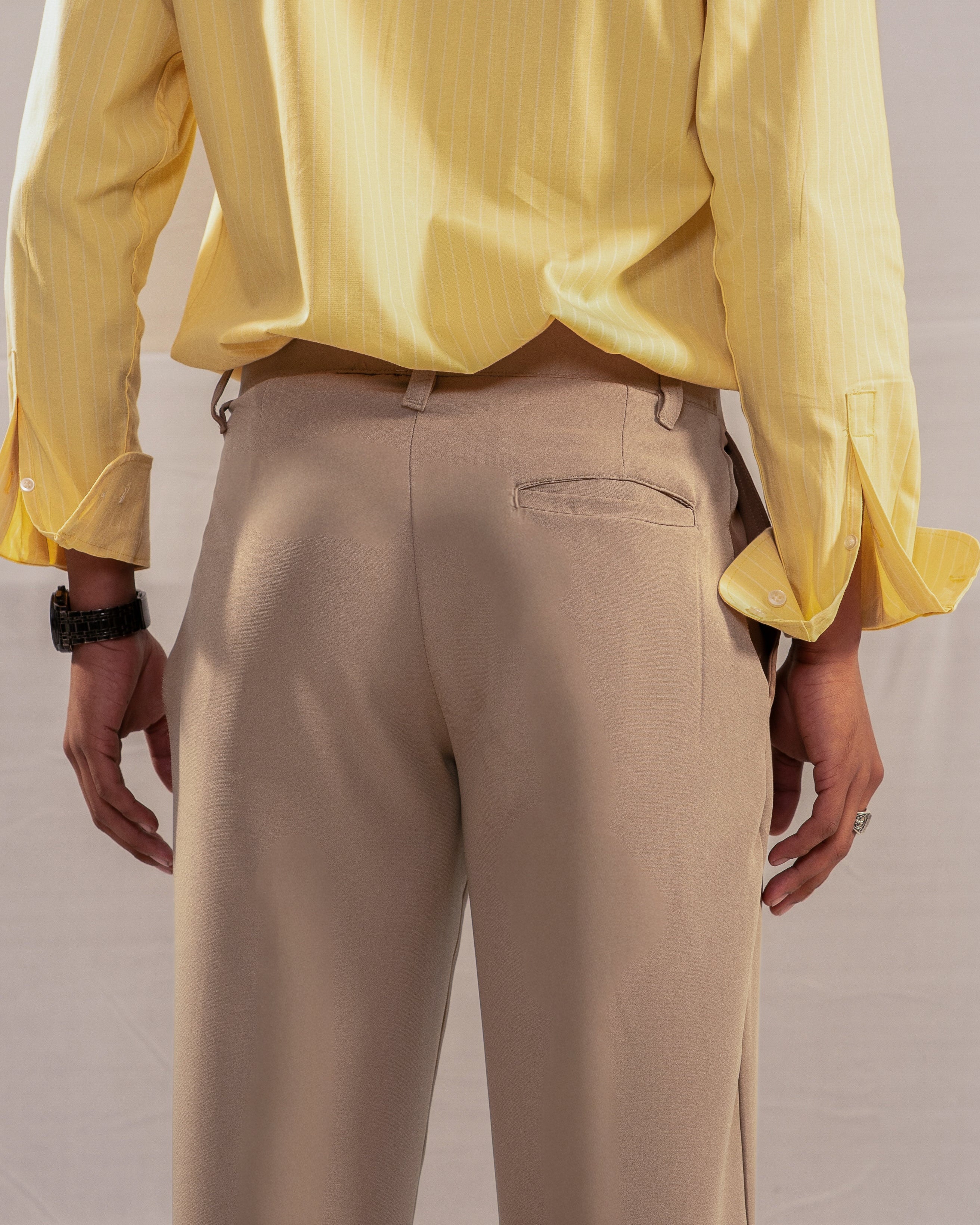 Portofino Formal Pants - Beige