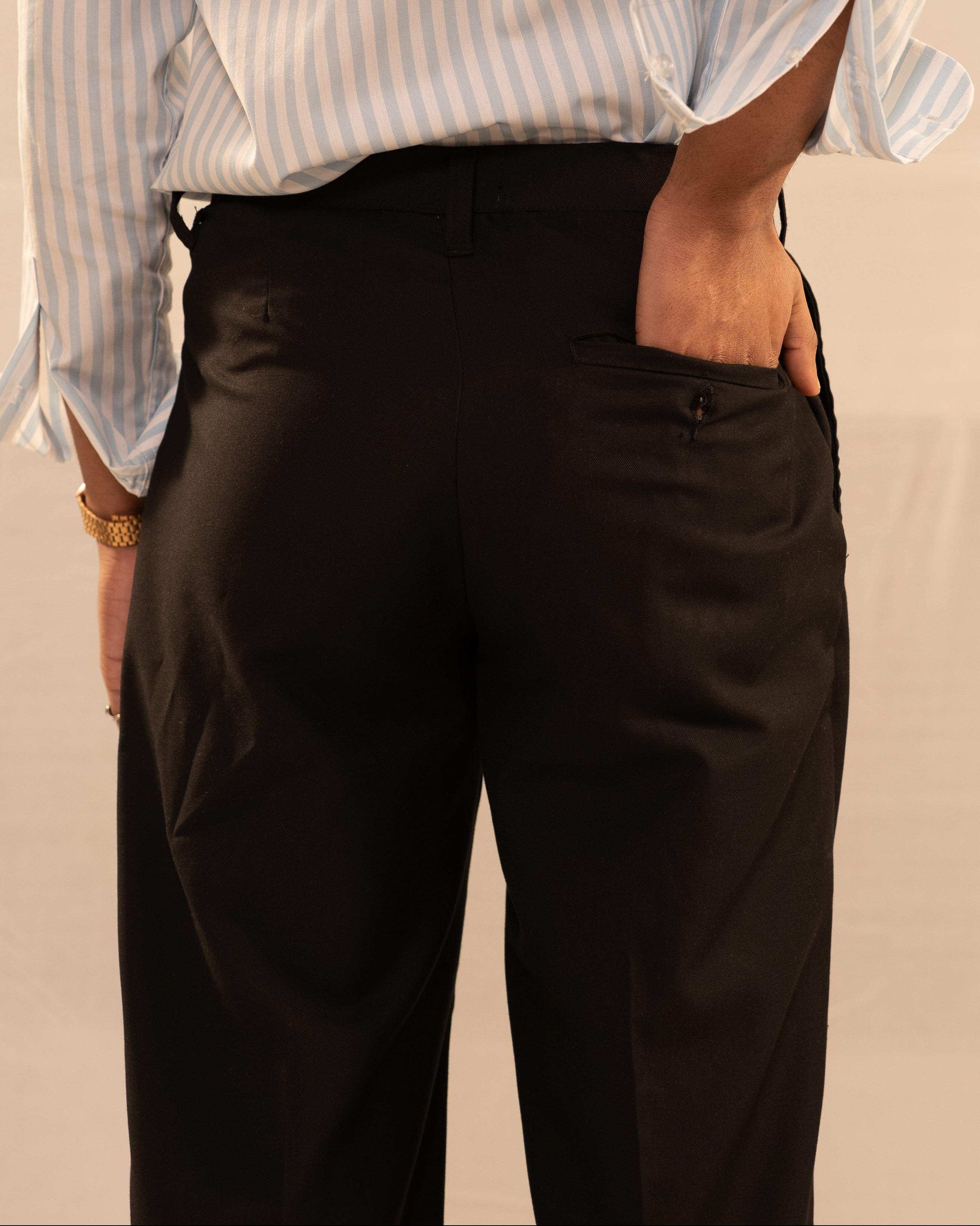 Portofino Formal Pants - Black