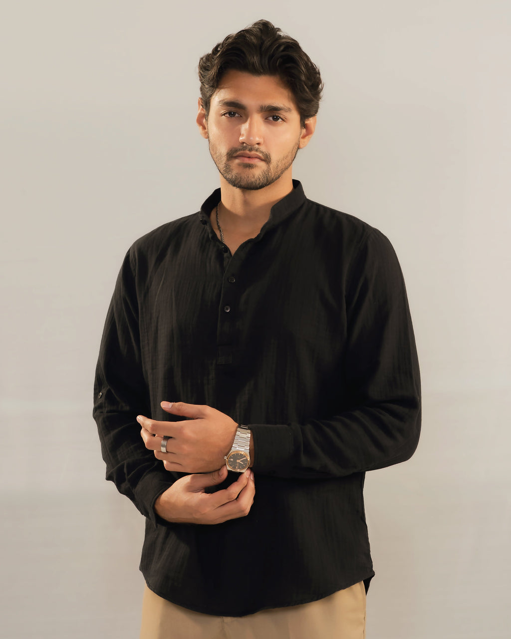 Summer Henley - Black