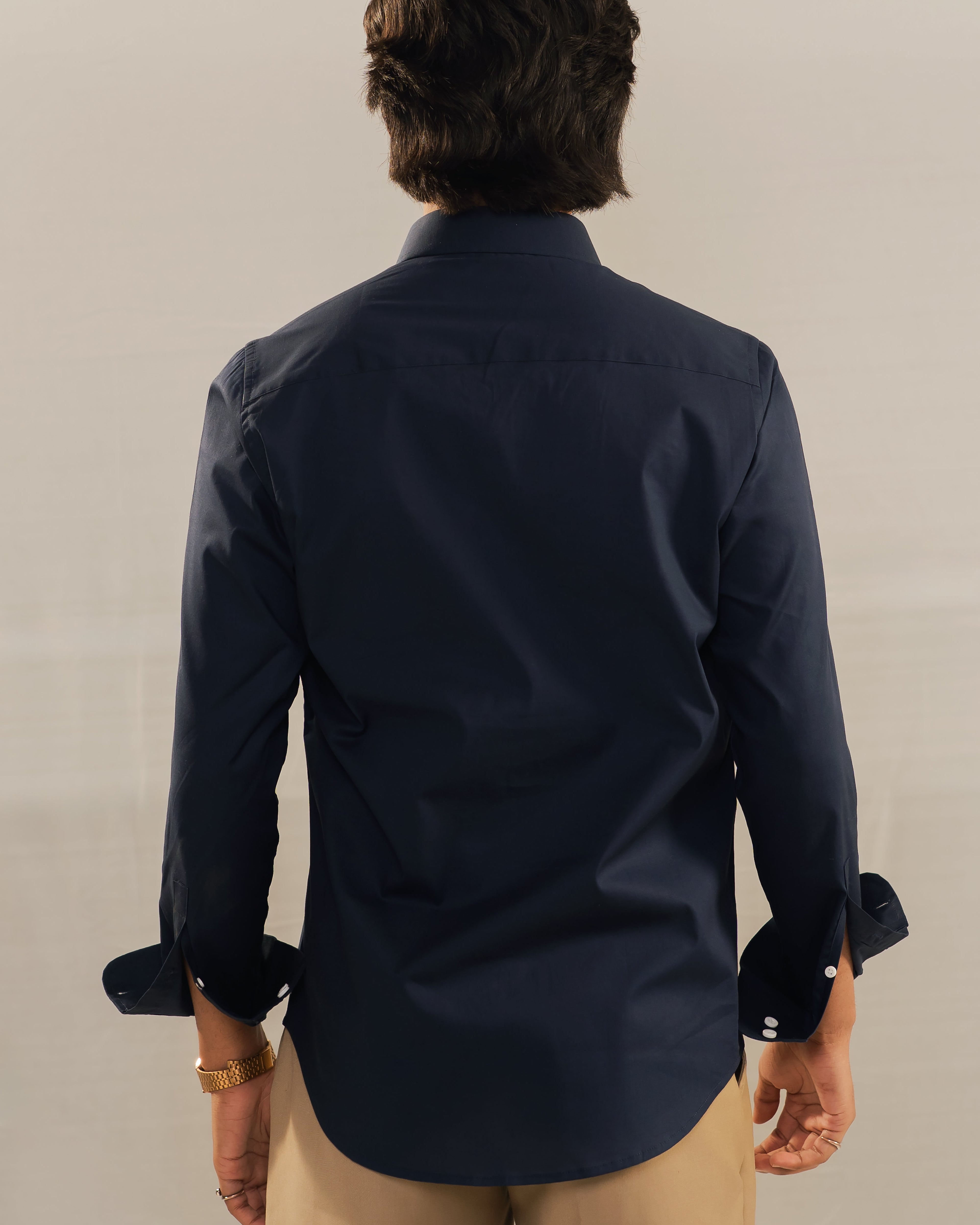 Essential Shirt - Midnight Blue