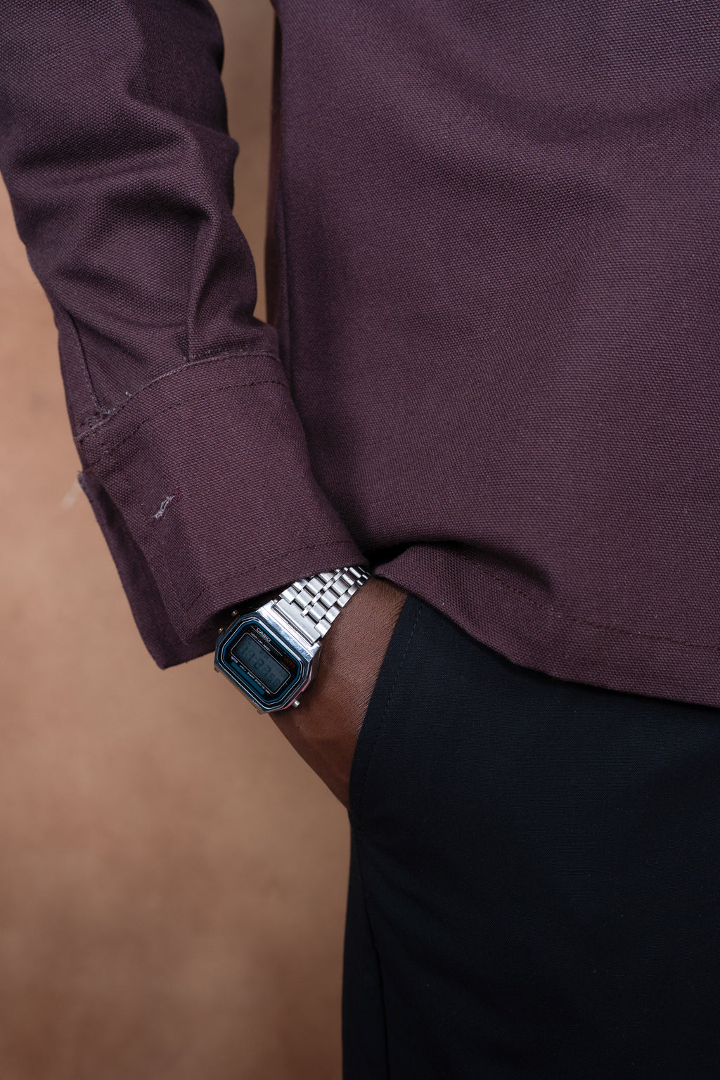 Essential Zip Jacket- Mocha Brown