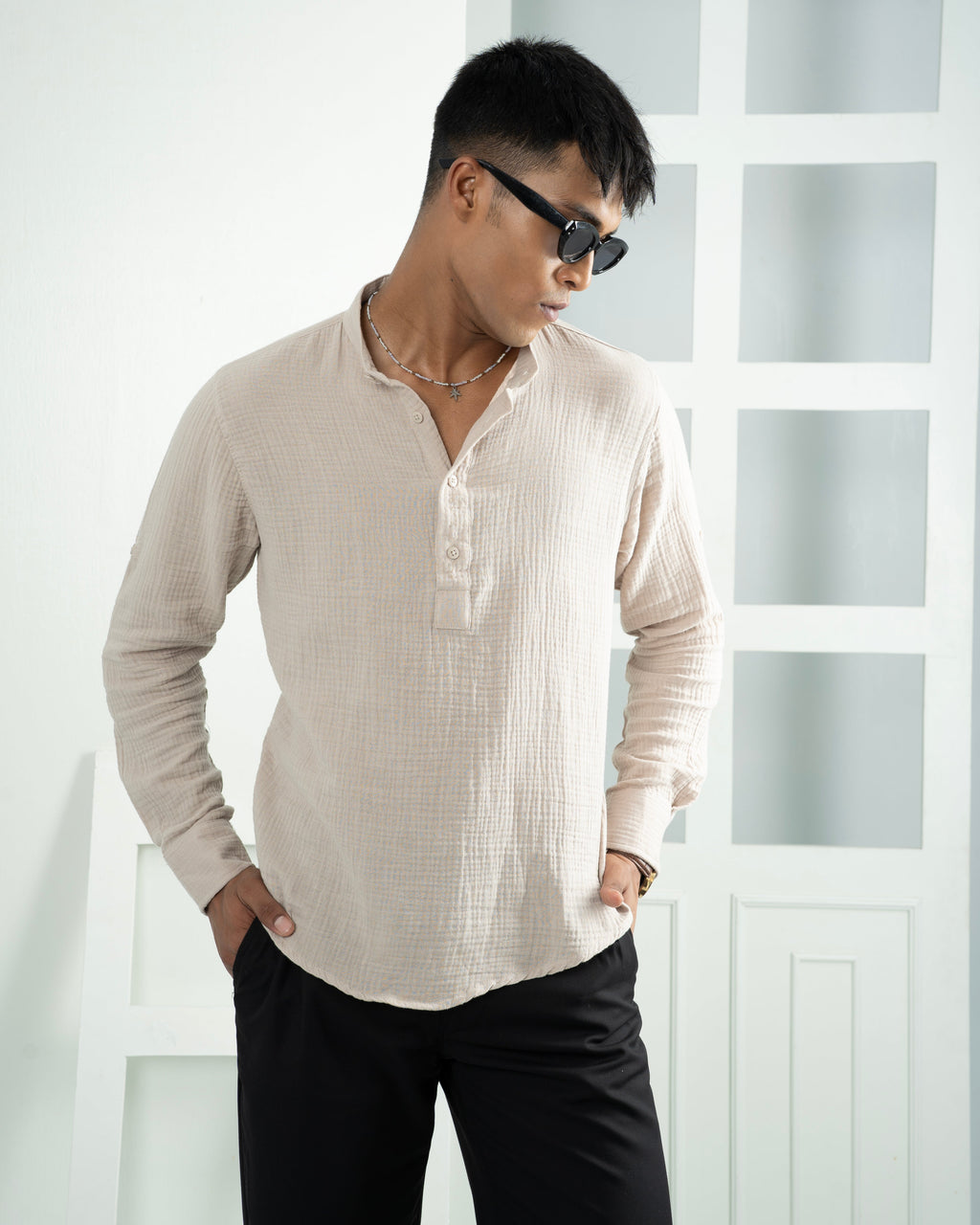 Summer Henley - Off-White