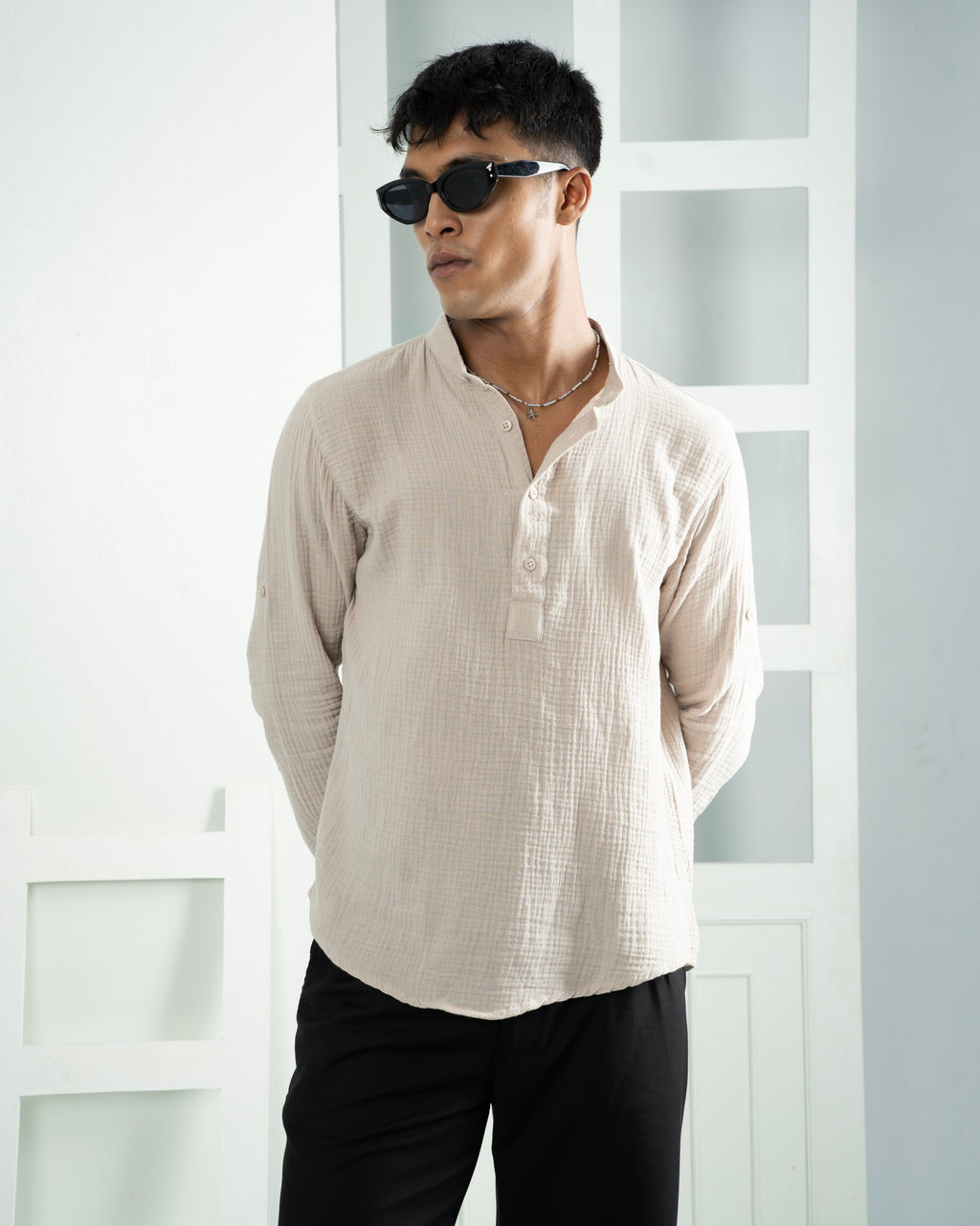 Summer Henley - Off-White