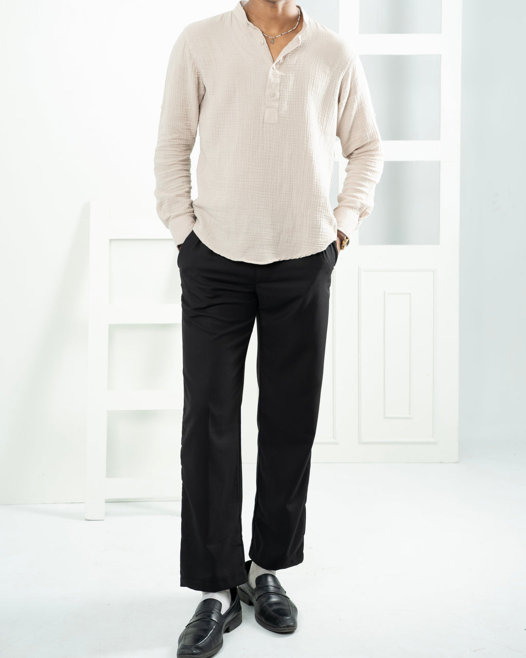 Summer Henley - Off-White