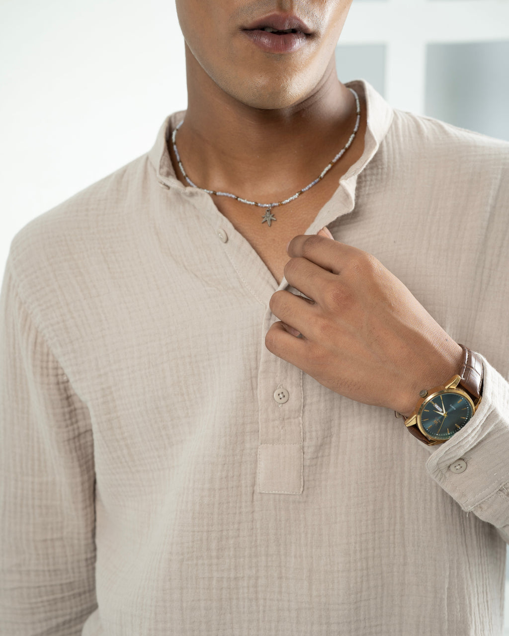 Summer Henley - Off-White