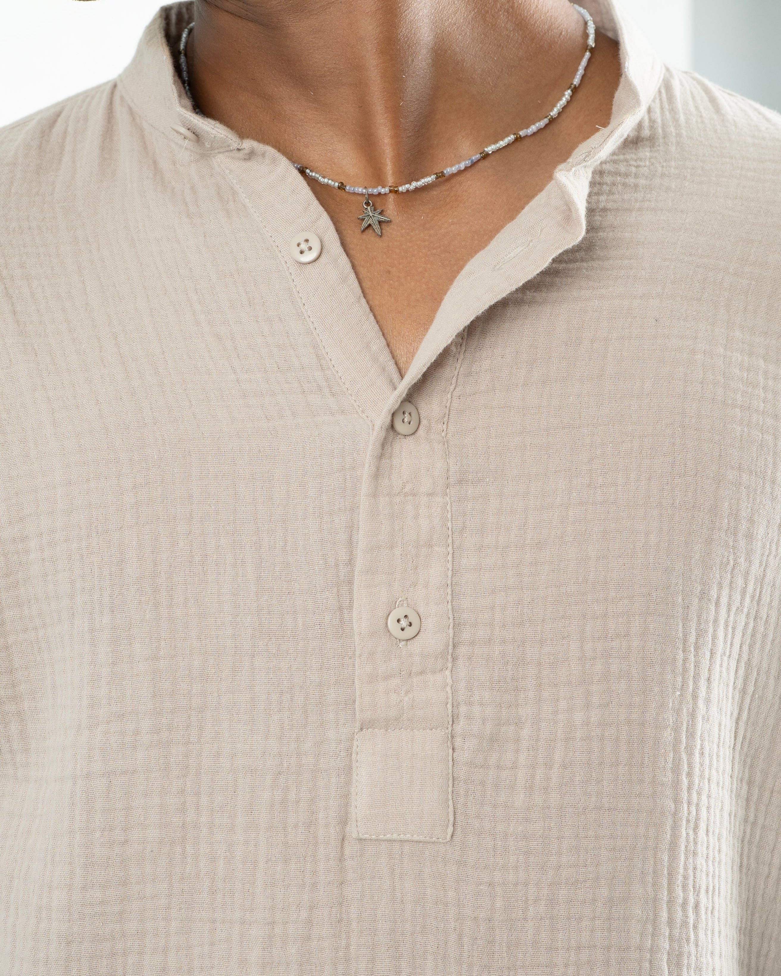 Summer Henley - Off-White