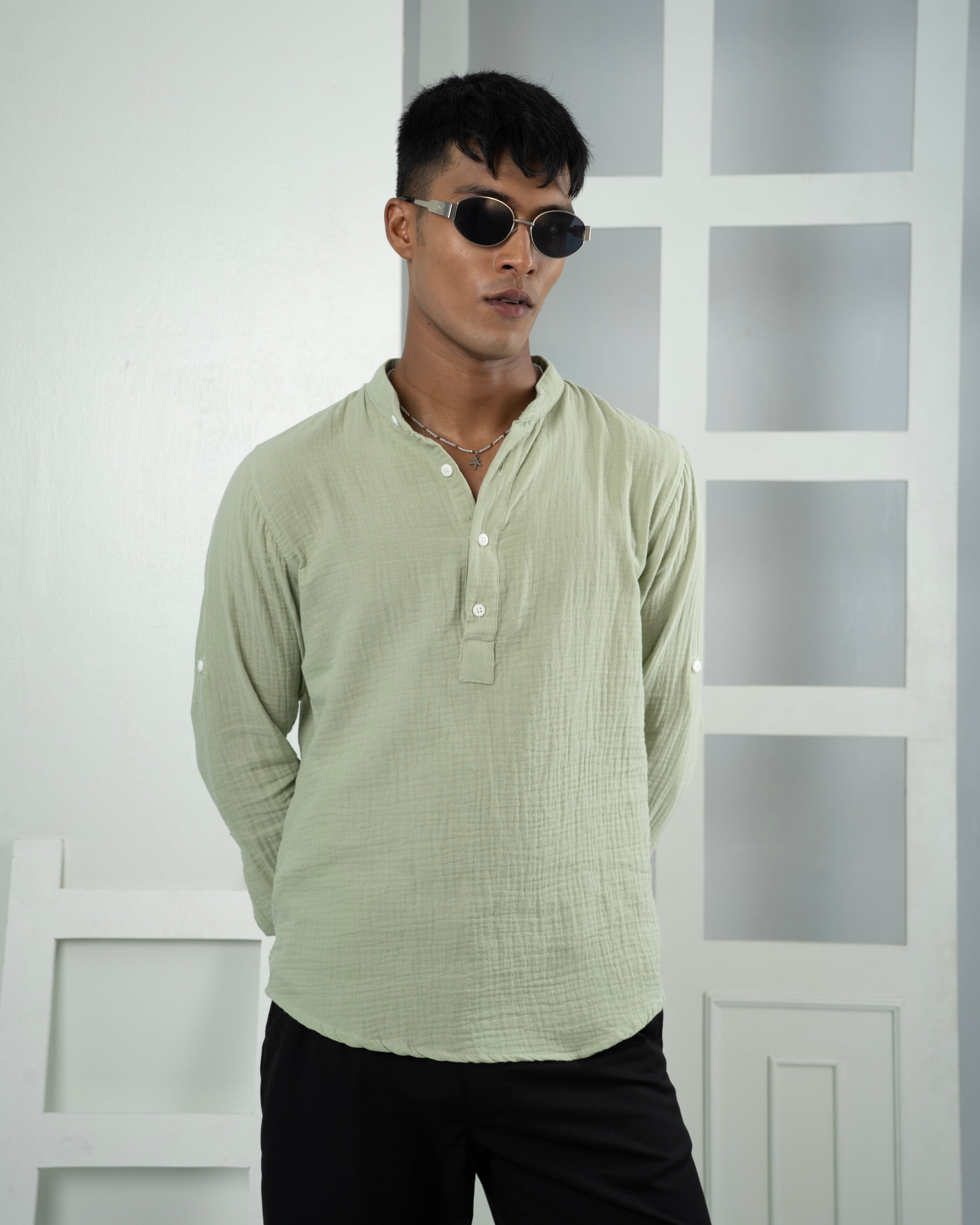 Summer Henley - Sage