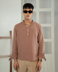 Summer Henley - Mocha Brown