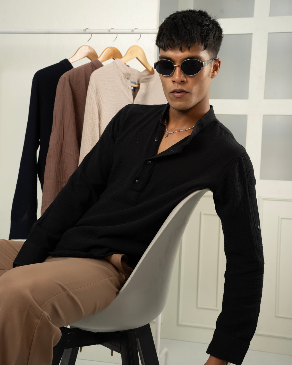 Summer Henley - Black
