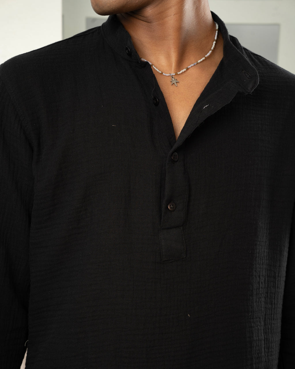 Summer Henley - Black