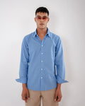 Portofino Linen Shirt - Aqua