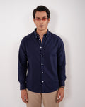 Portofino Linen Shirt - Noir Blue